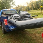 raft in truck