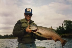 BC, from a different season with a king Salmon. This was also on the Nush